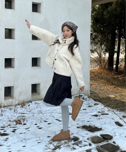 Vini（ヴィニ）の「【Y2K】ストリートビーニー風バンダナ（バンダナ/スカーフ・レディース・ブラウン/ブラック/ブラウン系その他/ベージュ・FREE）」の17枚目の写真