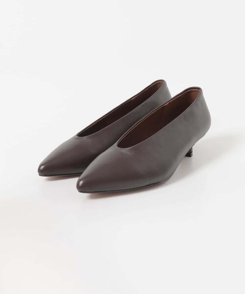 URBAN RESEARCH ROSSO WOMEN（アーバンリサーチ　ロッソ）の「REMME　パンプス（パンプス・レディース・ダークブラウン/シルバー・37）」の5枚目の写真