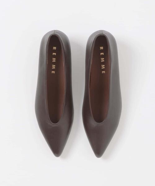 URBAN RESEARCH ROSSO WOMEN（アーバンリサーチ　ロッソ）の「REMME　パンプス（パンプス・レディース・ダークブラウン/シルバー・37）」の6枚目の写真