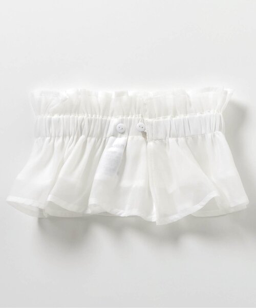 BREEZE（ブリーズ）の「【WEB限定/ジュニア対応】レイヤードスカート（スカート・キッズ・ブラック/オフホワイト・110/140）」の8枚目の写真