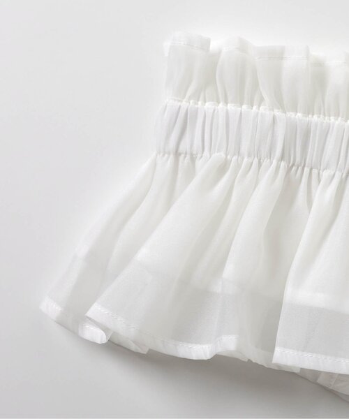 BREEZE（ブリーズ）の「【WEB限定/ジュニア対応】レイヤードスカート（スカート・キッズ・ブラック/オフホワイト・110/140）」の12枚目の写真