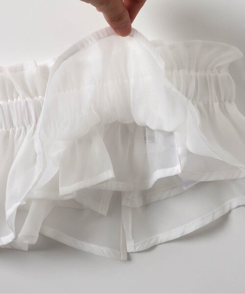 BREEZE（ブリーズ）の「【WEB限定/ジュニア対応】レイヤードスカート（スカート・キッズ・ブラック/オフホワイト・110/140）」の13枚目の写真