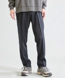 UNION STATION | 【吸水速乾】ウールライク スリムフィットイージーパンツ(スラックス)