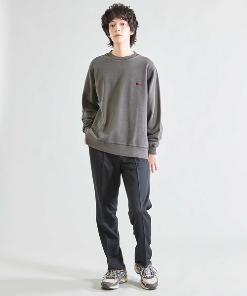 UNION STATION（ユニオンステーション）の「【吸水速乾】ウールライク スリムフィットイージーパンツ（スラックス・メンズ・ブラック/グレー/モカ・S/M/L/LL）」の10枚目の写真