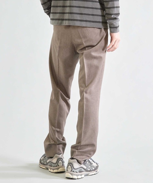 UNION STATION（ユニオンステーション）の「【吸水速乾】ウールライク スリムフィットイージーパンツ（スラックス・メンズ・ブラック/グレー/モカ・S/M/L/LL）」の13枚目の写真