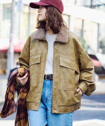 ライダースジャケット（グリーン・カーキ/緑色系）ファッション通販