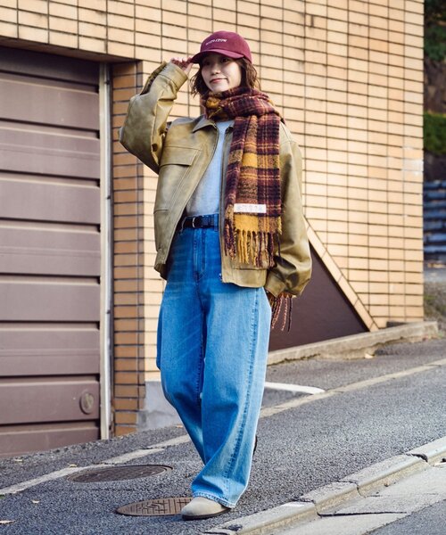 CIAOPANIC TYPY(チャオパニックティピー)の「【ユニセックス】3WAY襟ボア取り外し可能/合皮/レザージップアップブルゾン(ライダースジャケット・メンズ・ブラック/カーキ・MEDIUM/LARGE)」の14枚目の写真