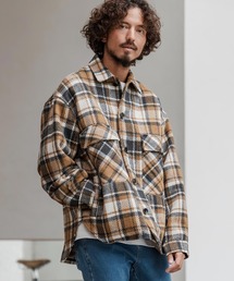 CAMBIO(カンビオ)のmj11208-チェック柄CPOジャケット(その他アウター)