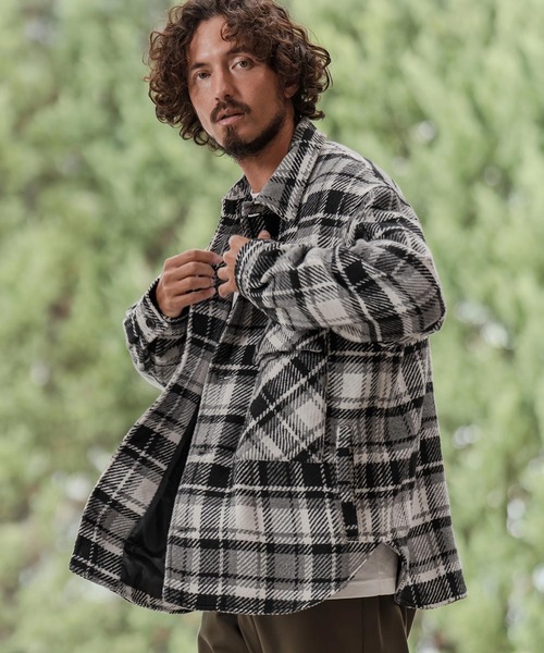 ウールジャケット　チェック　60s 70s 80s オンブレ　プリネル　cpo ウールジャケット チェック 60s 70s 80s オンブレ プリネル cpo