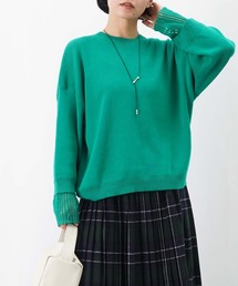 LC/LLL レイヤードニットプルオーバー