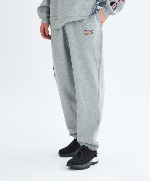 RVCA(ルーカ)の「RVCA OVER PRINT PT(スウェットパンツ・メンズ・ブラック/グレー・S/M/L)」の7枚目の写真