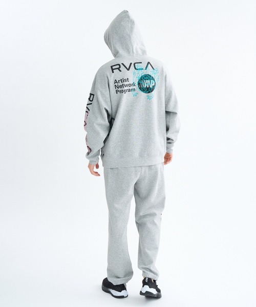 RVCA(ルーカ)の「RVCA OVER PRINT PT(スウェットパンツ・メンズ・ブラック/グレー・S/M/L)」の10枚目の写真