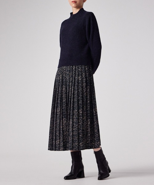 Paul Smith（ポールスミス）の「ウィメンズ "Slide Notes" ドッキング ワンピース / 255255 631N（ワンピース・レディース・ネイビー・MEDIUM）」の5枚目の写真