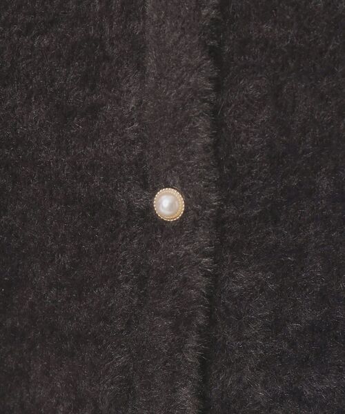 ITS'DEMO（イッツデモ）の「【手洗い可】フェザーヤーンVカーディガン（カーディガン/ボレロ・レディース・チャコールグレー/ピンク/ピンク系/オフホワイト・00）」の12枚目の写真
