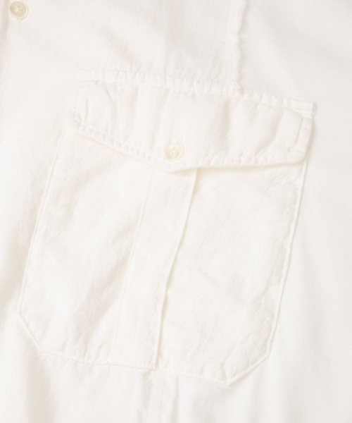 CURRENTAGE（カレンテージ）の「Patchwork Jersey Shirt（MENS）（Tシャツ/カットソー・メンズ・ブラック/ホワイト・FREE）」の8枚目の写真