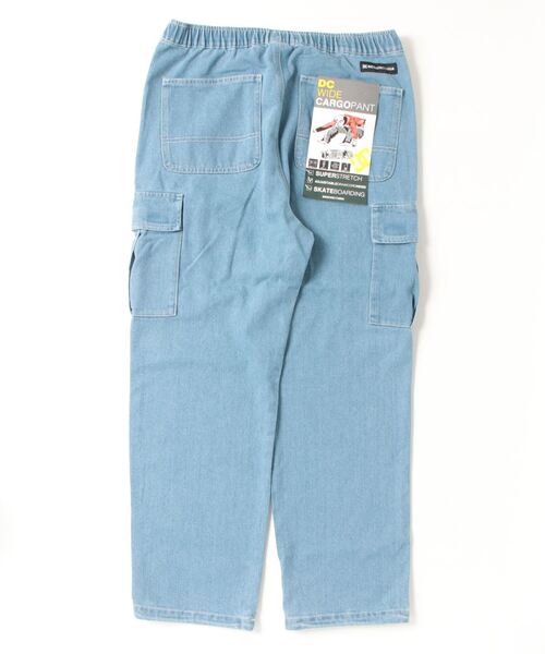 DC SHOES（ディーシーシューズ）の「ディーシーシューズ  25 WIDE CARGO PANT アウトドアカジュアル ロングパンツ（カーゴパンツ・メンズ・ダークグレー/カーキ/ブルー・M/L/S/LL）」の4枚目の写真