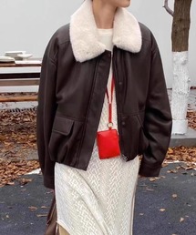 ファー」に該当するライダースジャケットファッション通販