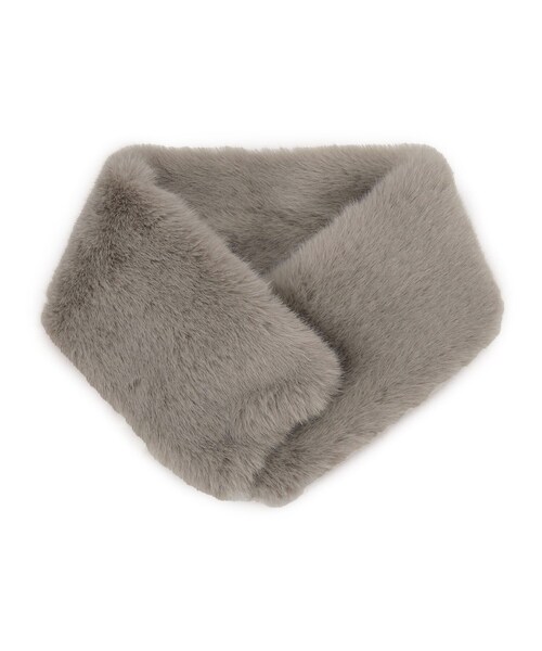 grove(グローブ)の「【リサイクル】マグネットティペット(ストール/ショール・レディース・アイボリー/グレー/ライトベージュ・00)」の2枚目の写真