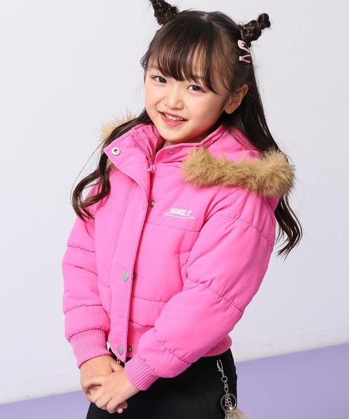 セール】フード ファー 付 中綿 ブルゾン【ジュニアお揃い】（ブルゾン