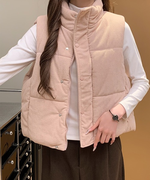 ダウンベスト（ピンク系）一覧 - WEAR