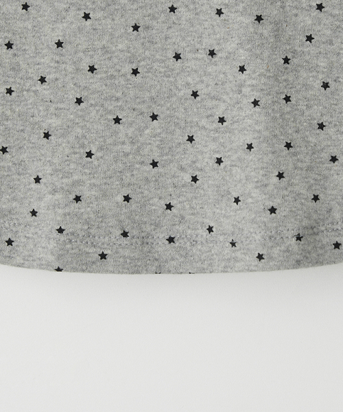 RONRON（ロンロン）の「LACE HOODIE SLIM LONG SLEEVE GREY STAR（パーカー・レディース・その他・FREE）」の4枚目の写真