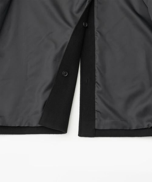 ANOTHER OFFICE（アナザー オフィス）の「ANOTHER OFFICE　Voyager Bold Balmacaan Coat（その他アウター・メンズ・ネイビー/ブラック/チャコールグレー・1/2/3）」の10枚目の写真