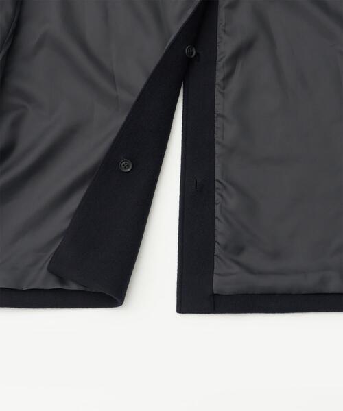 ANOTHER OFFICE（アナザー オフィス）の「ANOTHER OFFICE　Voyager Bold Balmacaan Coat（その他アウター・メンズ・ネイビー/ブラック/チャコールグレー・1/2/3）」の18枚目の写真