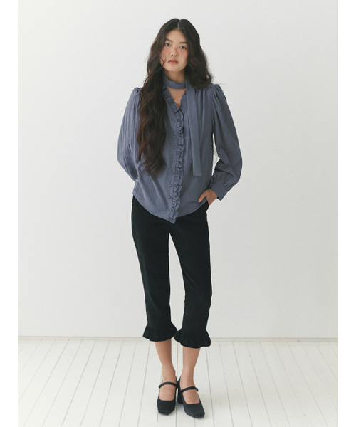 GANISONG(ガニソン)の「コーデュロイチャチャパンツ_ブラック(その他パンツ・レディース・その他・SMALL/MEDIUM)」の2枚目の写真