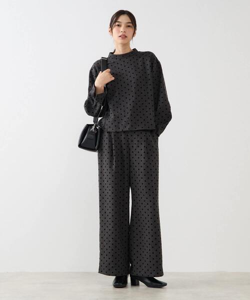 MELROSE claire(メルローズ クレール)の「【フラップトップショルダーバッグ】(ショルダーバッグ・レディース・グレー/ライトベージュ/ブラック・FREE)」の9枚目の写真
