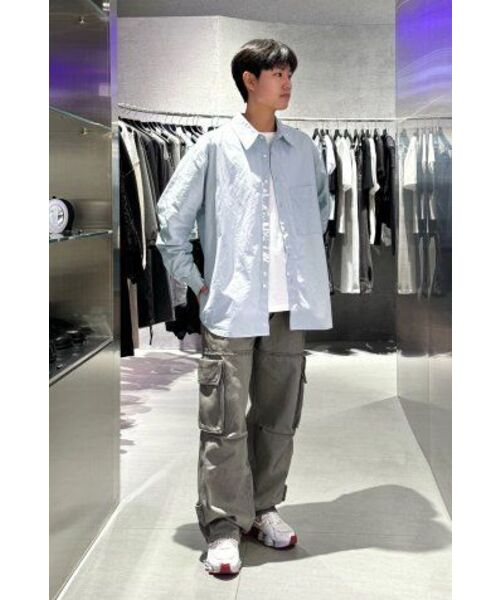 INSILENCE(インサイロンス)の「カットオフラインカーゴパンツ グレーベージュ(デニムパンツ・レディース・その他・SMALL/MEDIUM)」の9枚目の写真