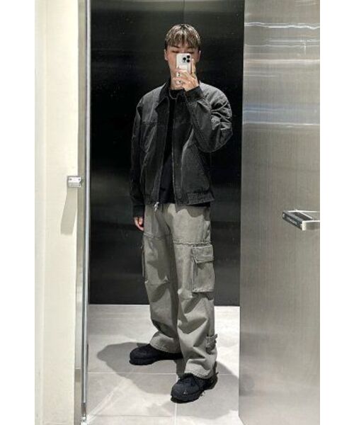 INSILENCE(インサイロンス)の「カットオフラインカーゴパンツ グレーベージュ(デニムパンツ・レディース・その他・SMALL/MEDIUM)」の13枚目の写真