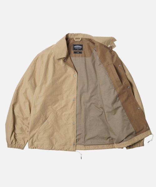 FRIZMWORKS(フリズムワークス)の「60/40 VINTAGE COACH JACKET _ BEIGE(ナイロンジャケット・メンズ・その他・MEDIUM/LARGE/X-LARGE)」の2枚目の写真
