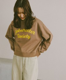 GLOBAL WORK | 乾きやすいプリントスウェット/580953(スウェット)