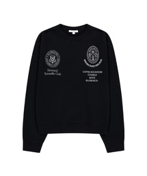 SLOWACID | ウォッシュドチカーノワイドスウェットシャツ[ブラック](スウェット)