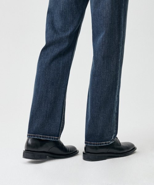 MUSINSA STANDARD（ムシンサスタンダード）の「[クールタンダード] ストレートデニムパンツ [ミディアムインディゴ]（デニムパンツ・メンズ・その他・42/34/30/27/28/29/31/32/33/36/38/40）」の5枚目の写真