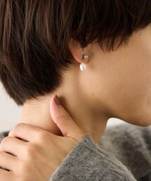 ROPE' PICNIC（ロペピクニック）の「淡水パール×ガラスピアス（ピアス（両耳用））」