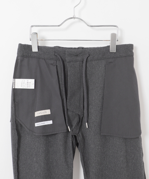 B.C STOCK（ベーセーストック）の「WONDER SHAPE スリムテーパードパンツ（チノパンツ・メンズ・ブラック系その他/グレー/ダークブルー・MEDIUM/LARGE）」の5枚目の写真