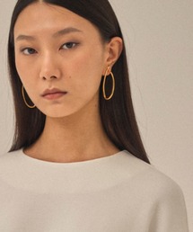 VERSEAU（ヴェルソー）の「【 VERSEAU / ヴェルソー 】  フックカーブピアス　23720909　JON（ピアス（両耳用））」