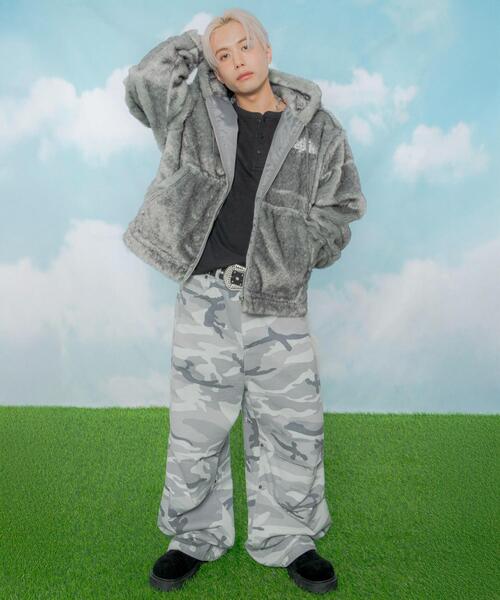 LTR DEPTH（レイターデプス）の「LTR DEPTH/ファーフードロゴブルゾン（ブルゾン・メンズ・ブラウン系その他/グレー系その他・LARGE/MEDIUM）」の11枚目の写真