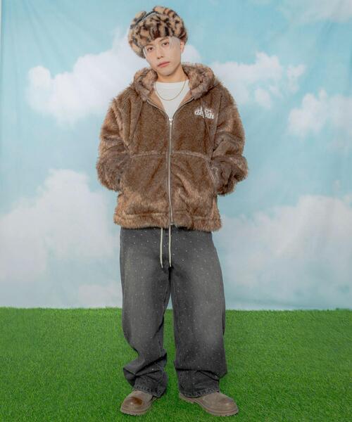 LTR DEPTH（レイターデプス）の「LTR DEPTH/ファーフードロゴブルゾン（ブルゾン・メンズ・ブラウン系その他/グレー系その他・LARGE/MEDIUM）」の17枚目の写真