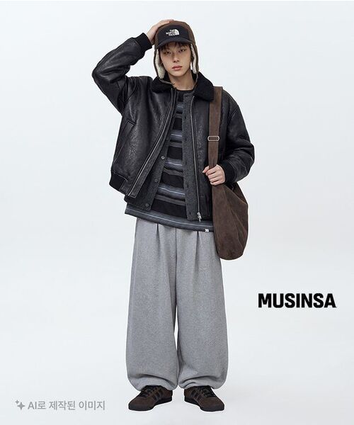 NOMANUAL(NOMANUAL)の「NM STRIPED LONG SLEEVE TEE - BLACK(Tシャツ/カットソー・レディース・その他・X-LARGE/LARGE/MEDIUM)」の10枚目の写真