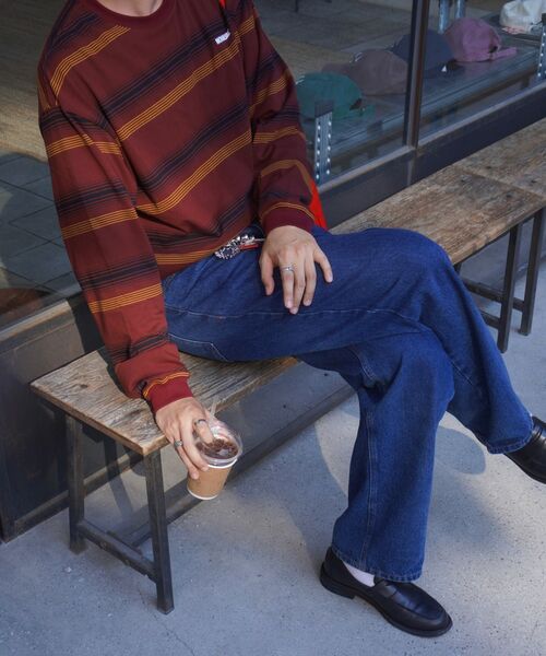 NOMANUAL(NOMANUAL)の「NM STRIPED LONG SLEEVE TEE - BLACK(Tシャツ/カットソー・レディース・その他・X-LARGE/LARGE/MEDIUM)」の16枚目の写真