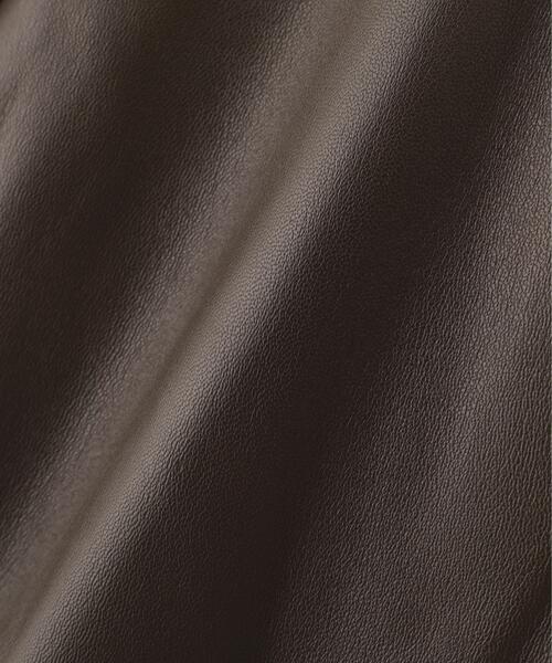 Alpha Industries(アルファインダストリーズ)の「ALPHA INDUSTRIES/アルファ インダストリーズ/LEATHER MA-1 FLIGHT JACKET/レザー エムエーワン フライト ジャケット(MA-1・メンズ・ブラウン/ブラック・2XL/L/M/S/XL)」の6枚目の写真