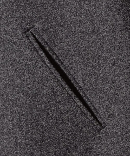 green label relaxing(グリーンレーベルリラクシング)の「ウールナイロン リバー ステンカラーコート(ステンカラーコート・メンズ・グレー系/ネイビー・XL/S/L/M)」の8枚目の写真