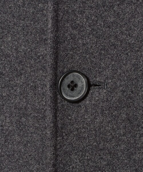 green label relaxing(グリーンレーベルリラクシング)の「ウールナイロン リバー ステンカラーコート(ステンカラーコート・メンズ・グレー系/ネイビー・XL/S/L/M)」の10枚目の写真