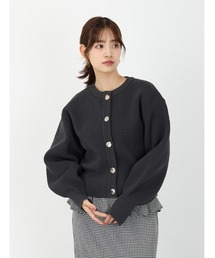 fifth | ゴールドボタンニットカーディガン(カーディガン/ボレロ)