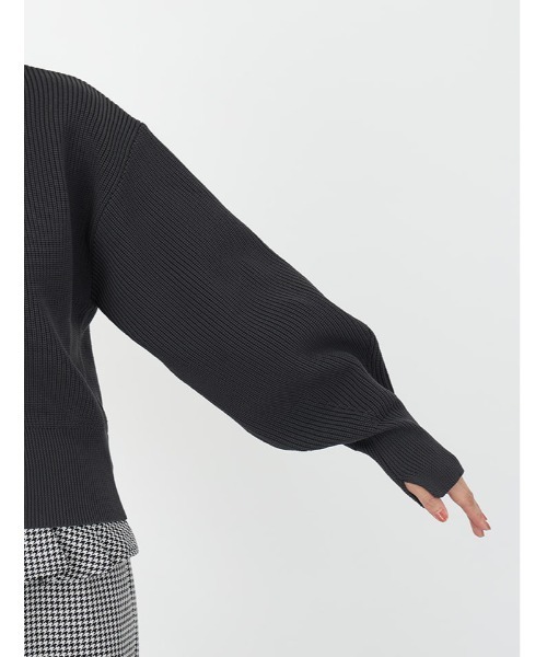 fifth（フィフス）の「ゴールドボタンニットカーディガン（カーディガン/ボレロ・レディース・ブラウン/チャコールグレー/ベージュ・M）」の11枚目の写真