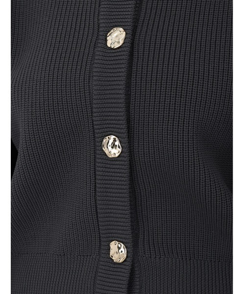 fifth（フィフス）の「ゴールドボタンニットカーディガン（カーディガン/ボレロ・レディース・ブラウン/チャコールグレー/ベージュ・M）」の13枚目の写真