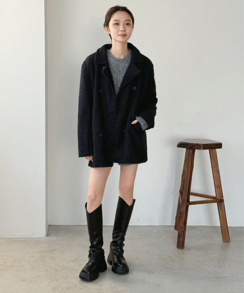 Jewelobe（ジュエローブ）の「カバードロングブーツ（ブーツ・レディース・ブラック・S/M/L/XL）」の9枚目の写真
