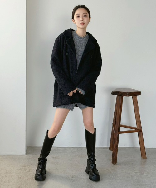 Jewelobe（ジュエローブ）の「カバードロングブーツ（ブーツ・レディース・ブラック・S/M/L/XL）」の15枚目の写真